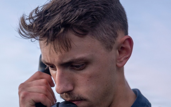 U.S Sailors Stand Watch Aboard USS Delbert D. Black (DDG 119)