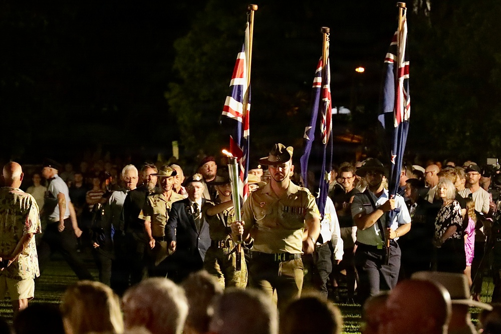 U.S. Marines, Sailors commemorate Anzac Day in Darwin