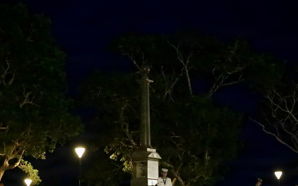 U.S. Marines, Sailors commemorate Anzac Day in Darwin