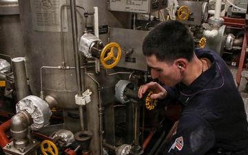 Frank E. Petersen Jr. Conducts Daily Operations