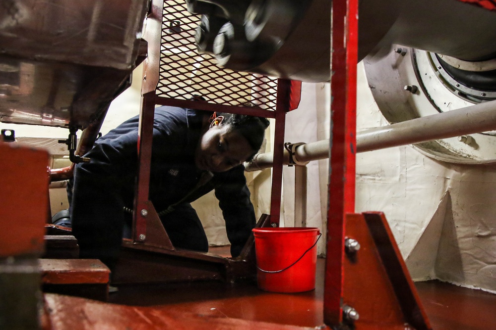 Frank E. Petersen Jr. Sailors Stand Watch