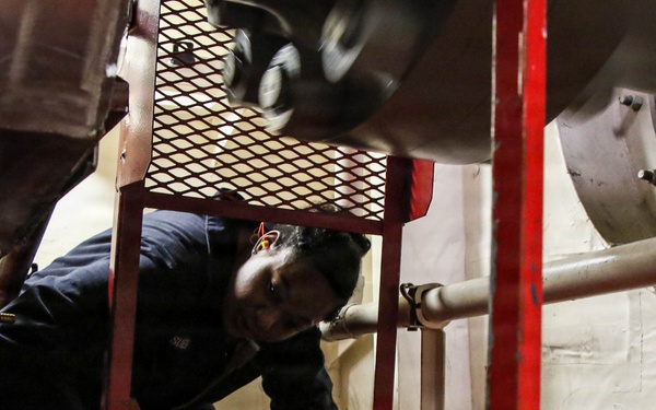 Frank E. Petersen Jr. Sailors Stand Watch