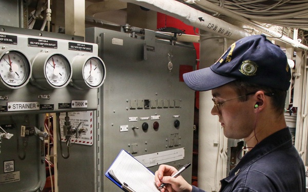 Frank E. Petersen Jr. Sailors Stand Watch