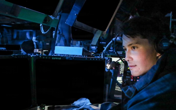 Frank E. Petersen Jr. Sailors Stand Watch