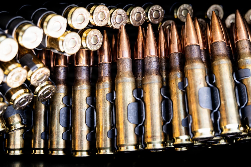 U.S. Marines Conduct a Mounted Live Fire Range