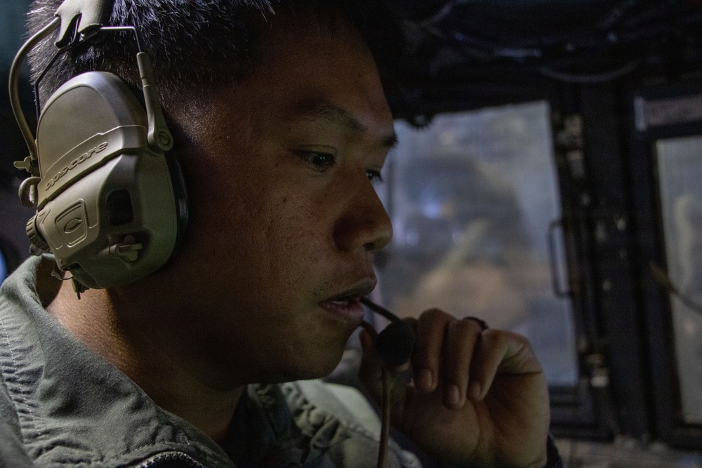 USS Portland Prepares for Typhoon Sinlaku Relief Efforts