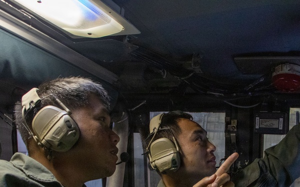 USS Portland Prepares for Typhoon Sinlaku Relief Efforts