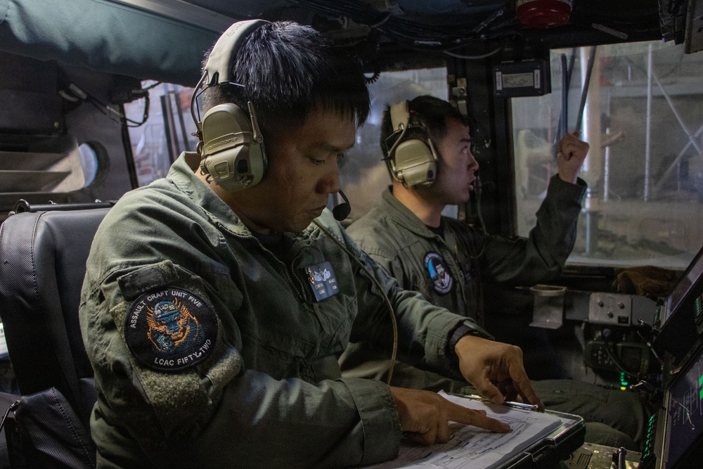 USS Portland Prepares for Typhoon Sinlaku Relief Efforts