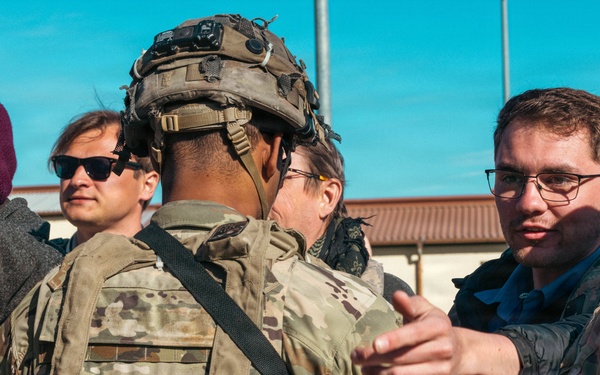 Combined Resolve 26-07 Civilian protest