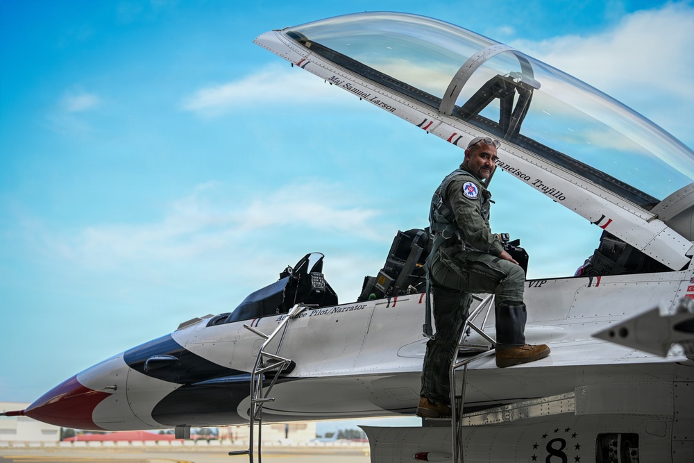 Wings Over Solano: Hometown Hero flies with Thunderbirds at Travis AFB