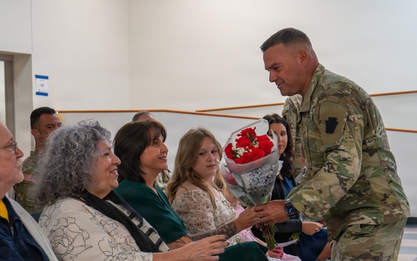1-110th Infantry Regiment holds change of command ceremony