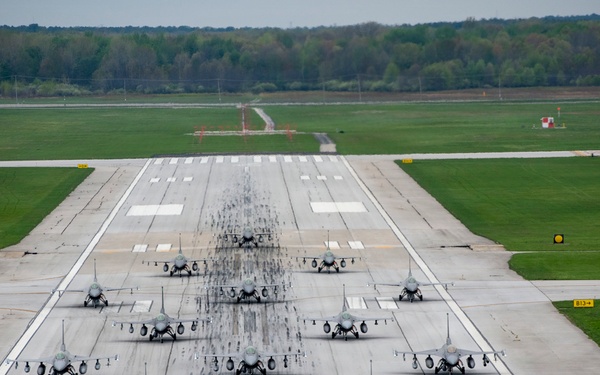180th Fighter Wing Executes Combat Readiness Inspection