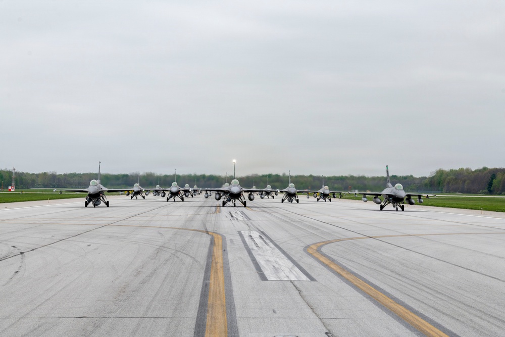 180th Fighter Wing Executes Combat Readiness Inspection
