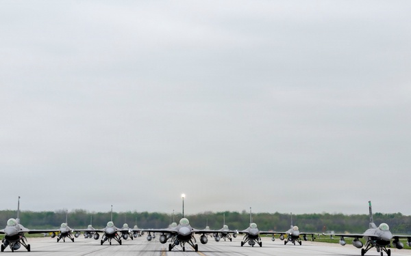 180th Fighter Wing Executes Combat Readiness Inspection