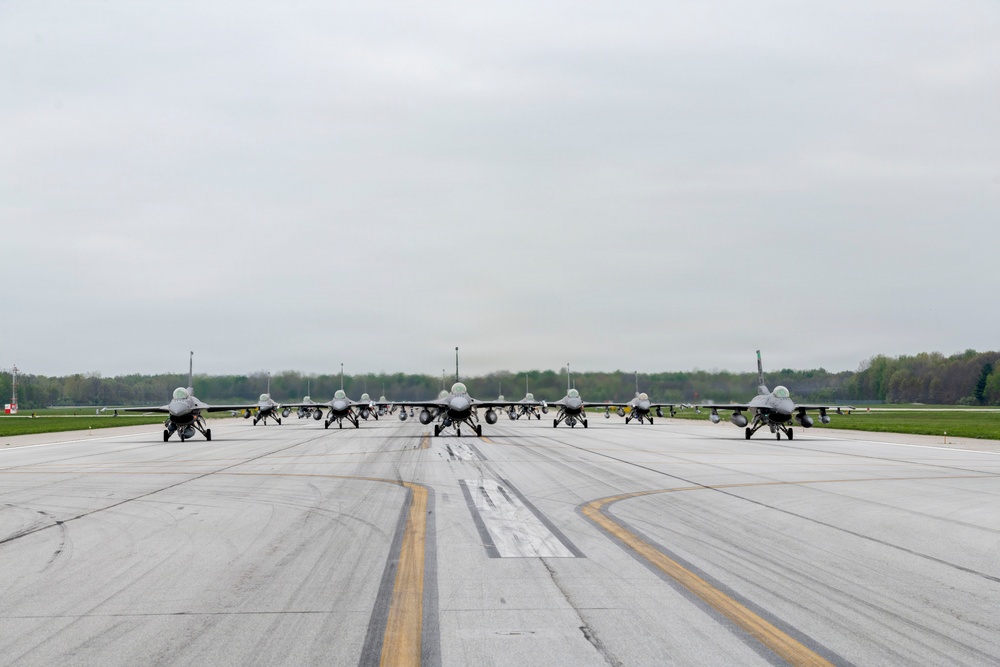 180th Fighter Wing Executes Combat Readiness Inspection