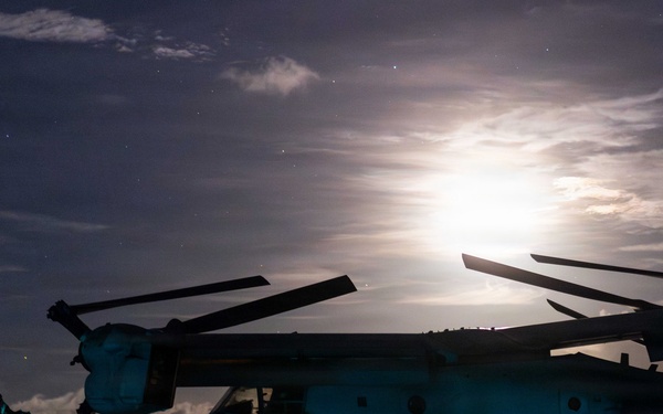 11th MEU Marines, Sailors Transit the Surigao Strait Abroad USS Boxer