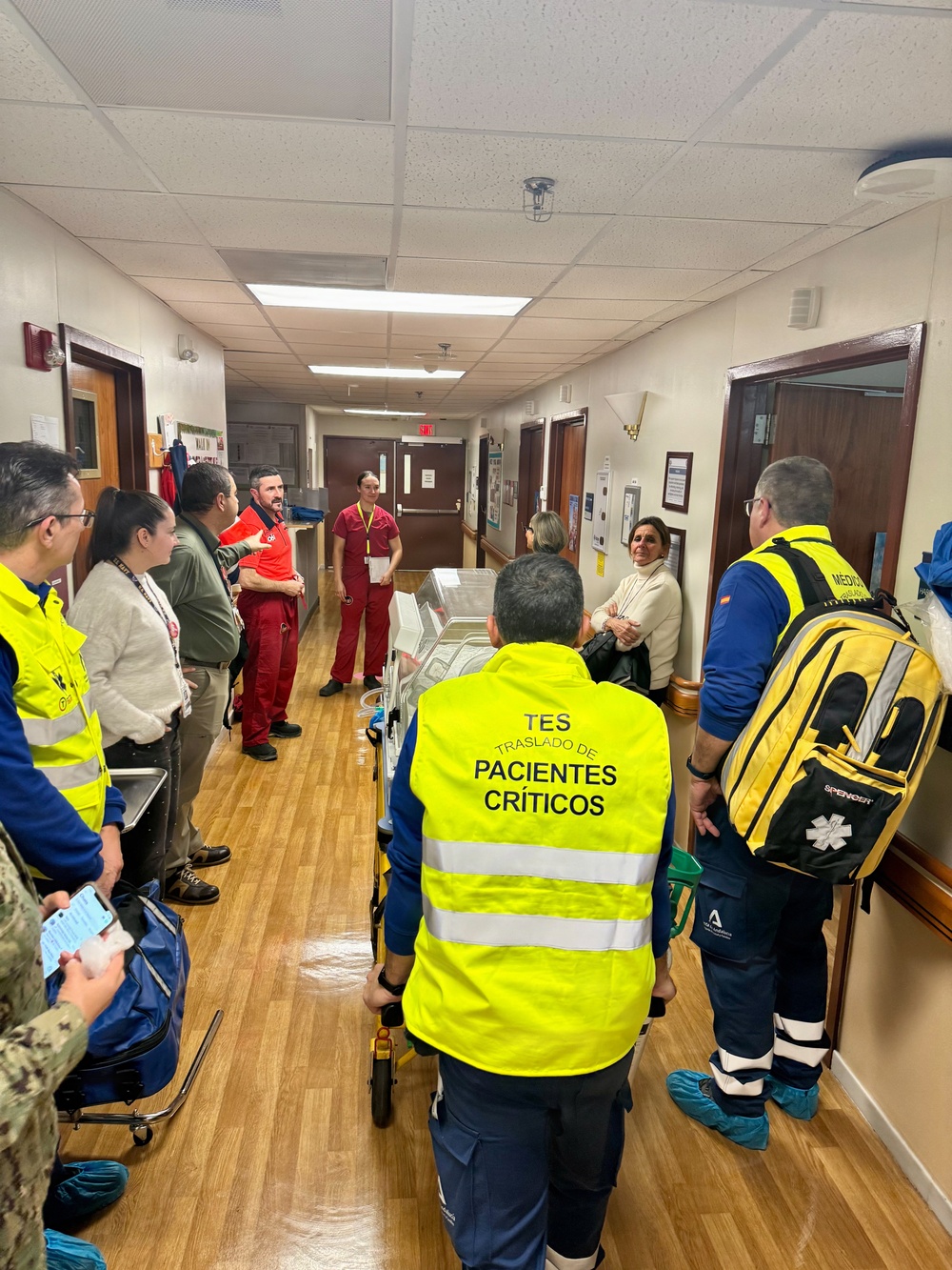 USNH Rota Builds Readiness, Strengthens Spanish Partnership During Emergency Drill