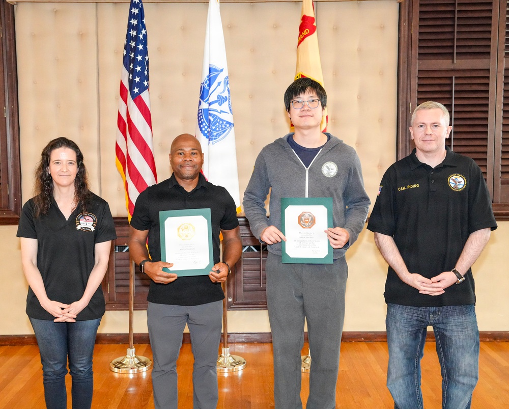 Fort Hamilton honors workforce excellence, marks SAAPM during quarterly awards ceremony