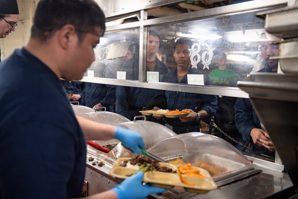 Nimitz Conducts Daily Operations