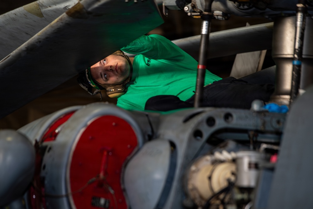 Nimitz Conducts Daily Operations