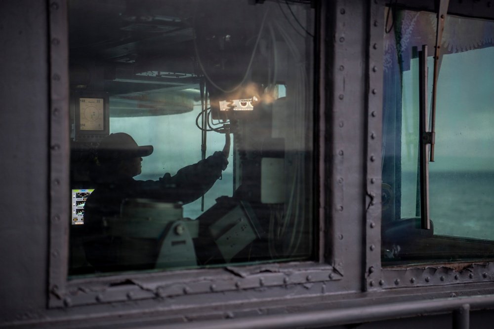 Nimitz Conducts Daily Operations
