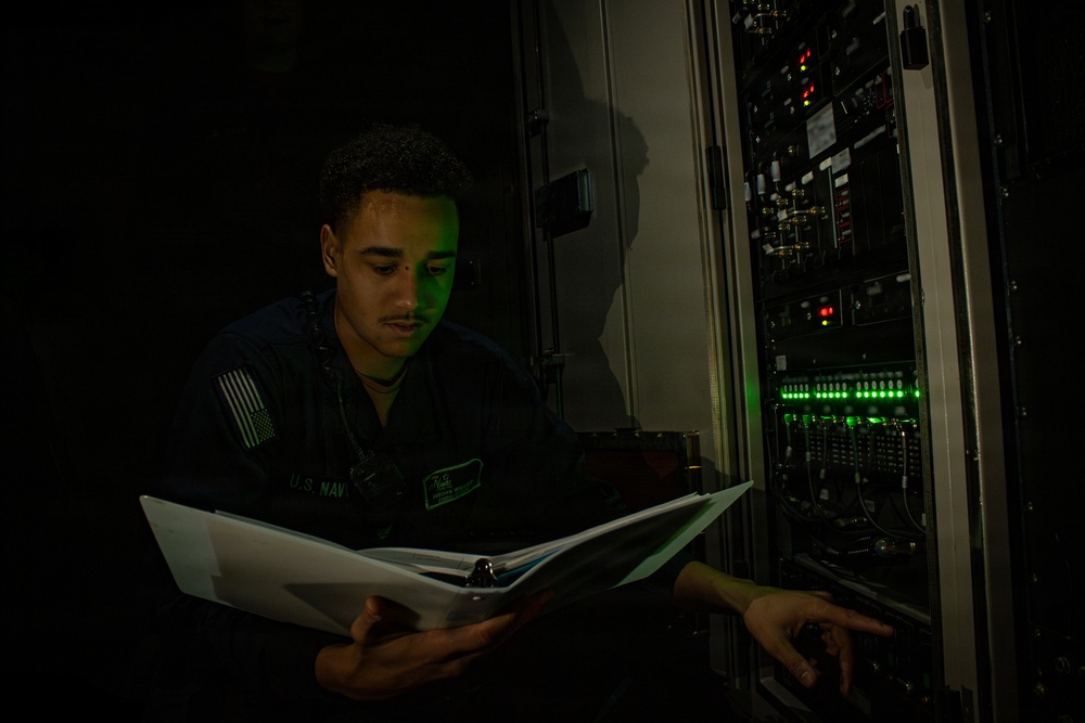 Nimitz Conducts Daily Operations