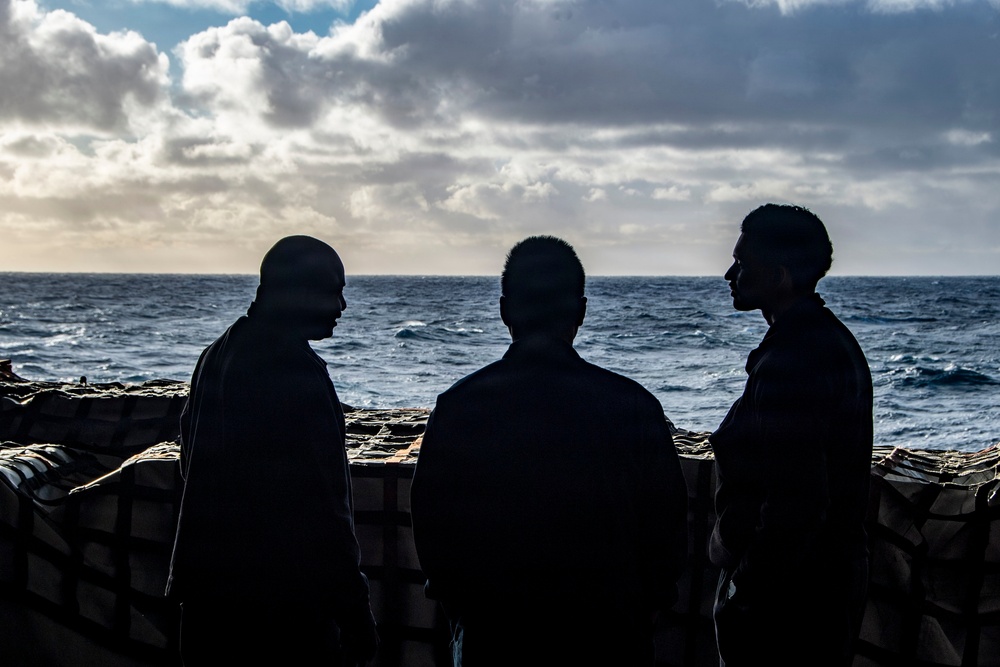 Nimitz Conducts Daily Operations
