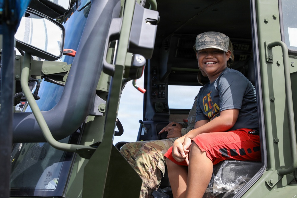 9th MSC hosts first community open house in Samoa