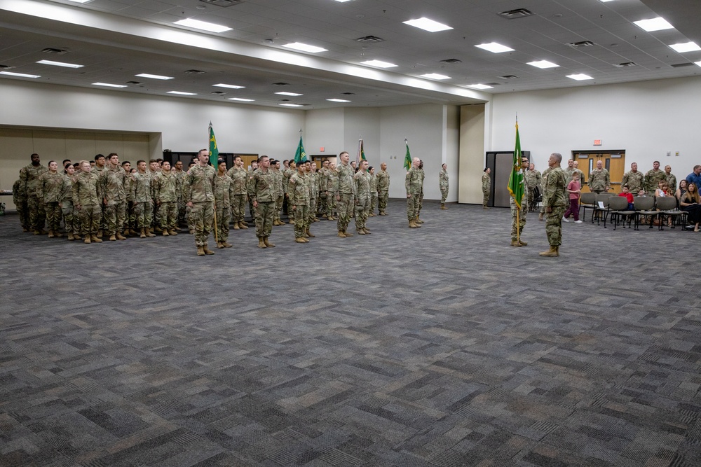 AZNG Military Police Battalion Welcomes New Leadership