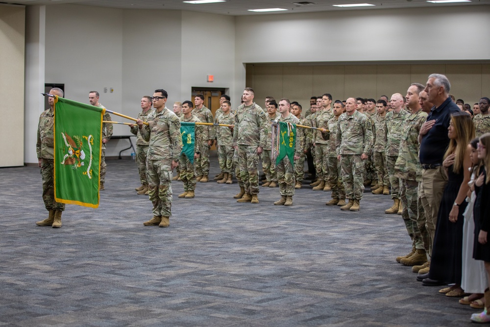 AZNG Military Police Battalion Welcomes New Leadership