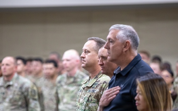 AZNG Military Police Battalion Welcomes New Leadership