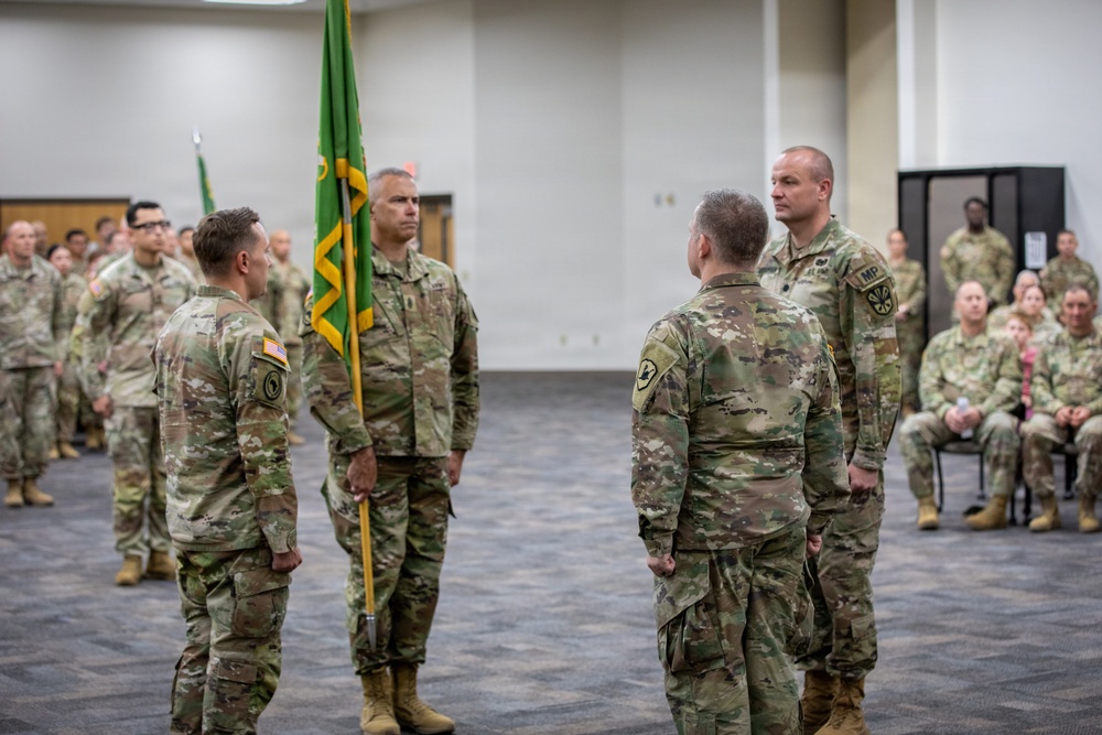 AZNG Military Police Battalion Welcomes New Leadership
