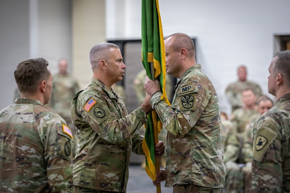 AZNG Military Police Battalion Welcomes New Leadership