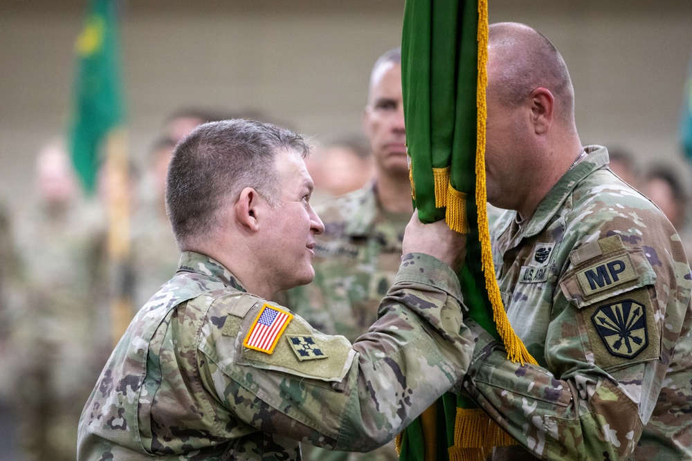 AZNG Military Police Battalion Welcomes New Leadership
