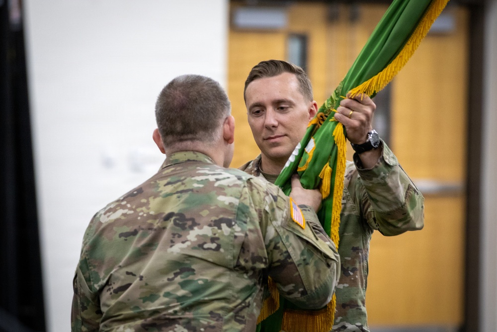 AZNG Military Police Battalion Welcomes New Leadership
