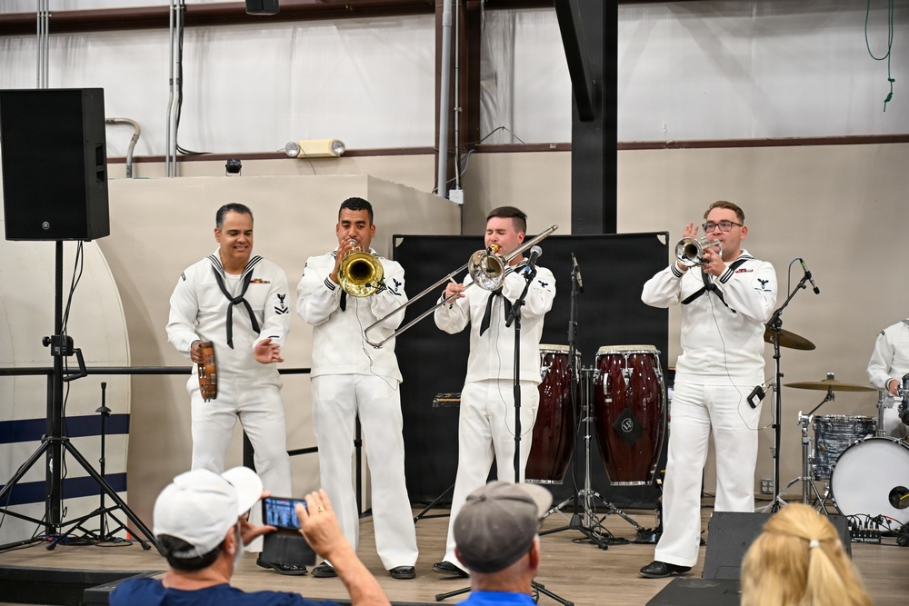 Navy Band Southwest at the Pima Air and Space Museum