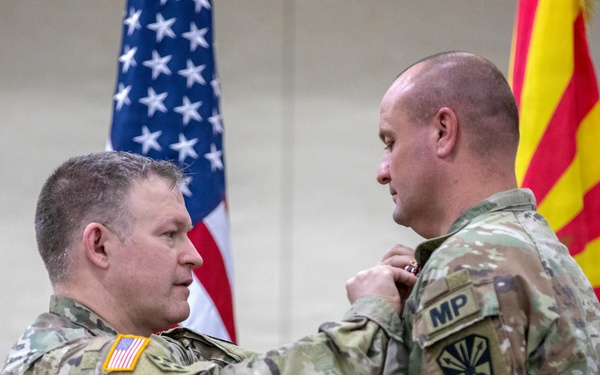 AZNG Military Police Battalion Welcomes New Leadership