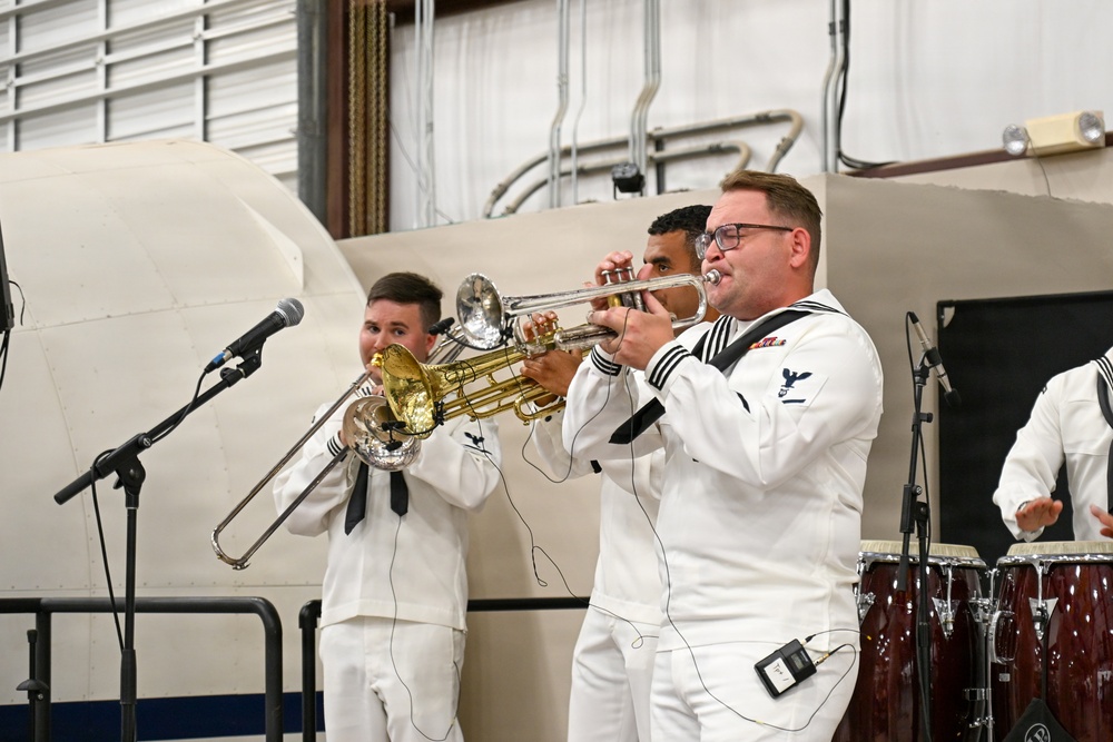 Navy Band Southwest at the Pima Air and Space Museum