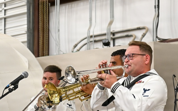 Navy Band Southwest at the Pima Air and Space Museum