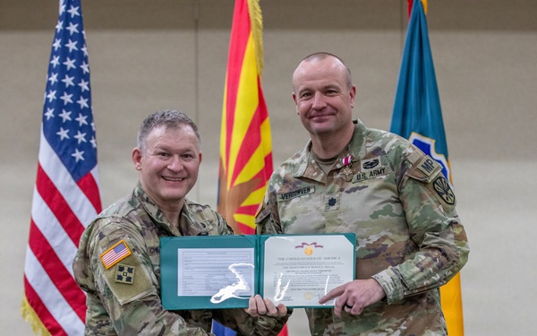 AZNG Military Police Battalion Welcomes New Leadership