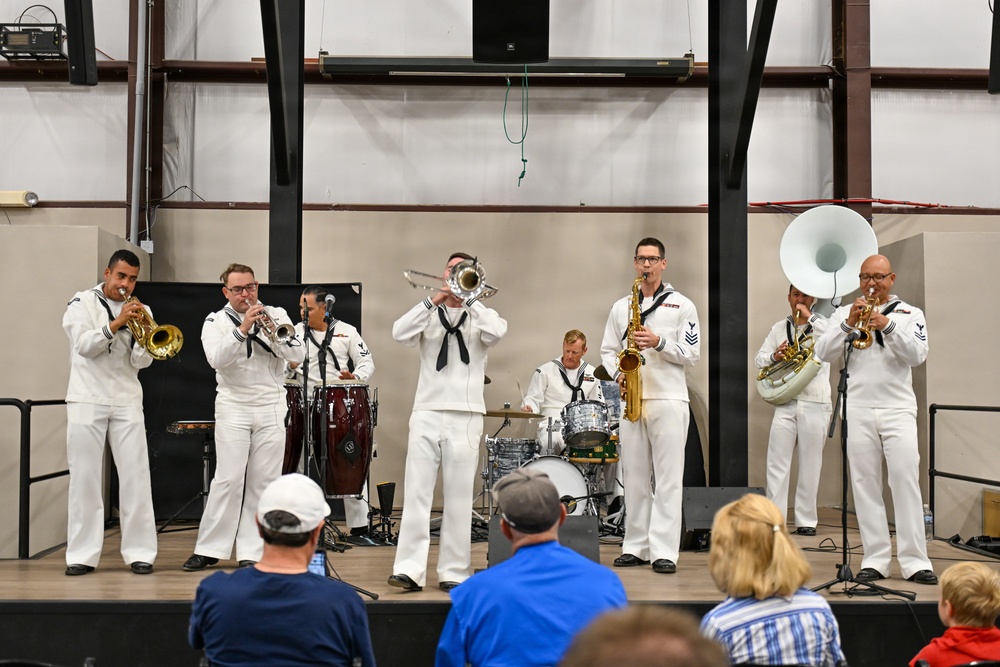 Navy Band Southwest at the Pima Air and Space Museum