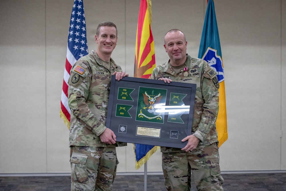 AZNG Military Police Battalion Welcomes New Leadership