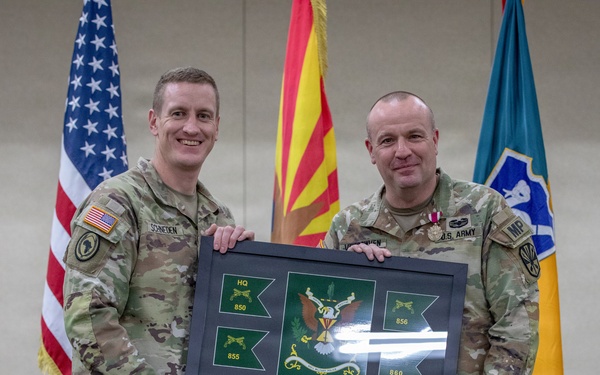 AZNG Military Police Battalion Welcomes New Leadership