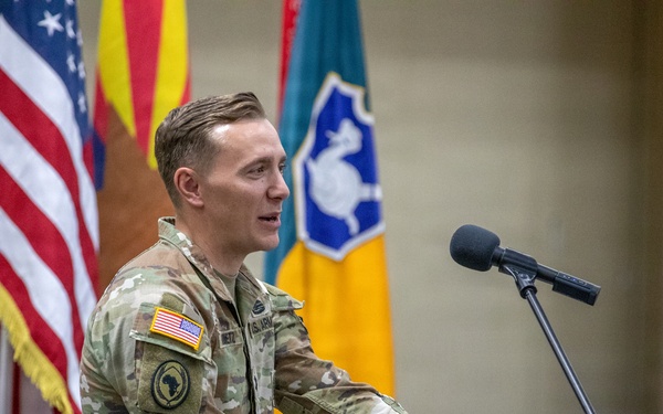 AZNG Military Police Battalion Welcomes New Leadership