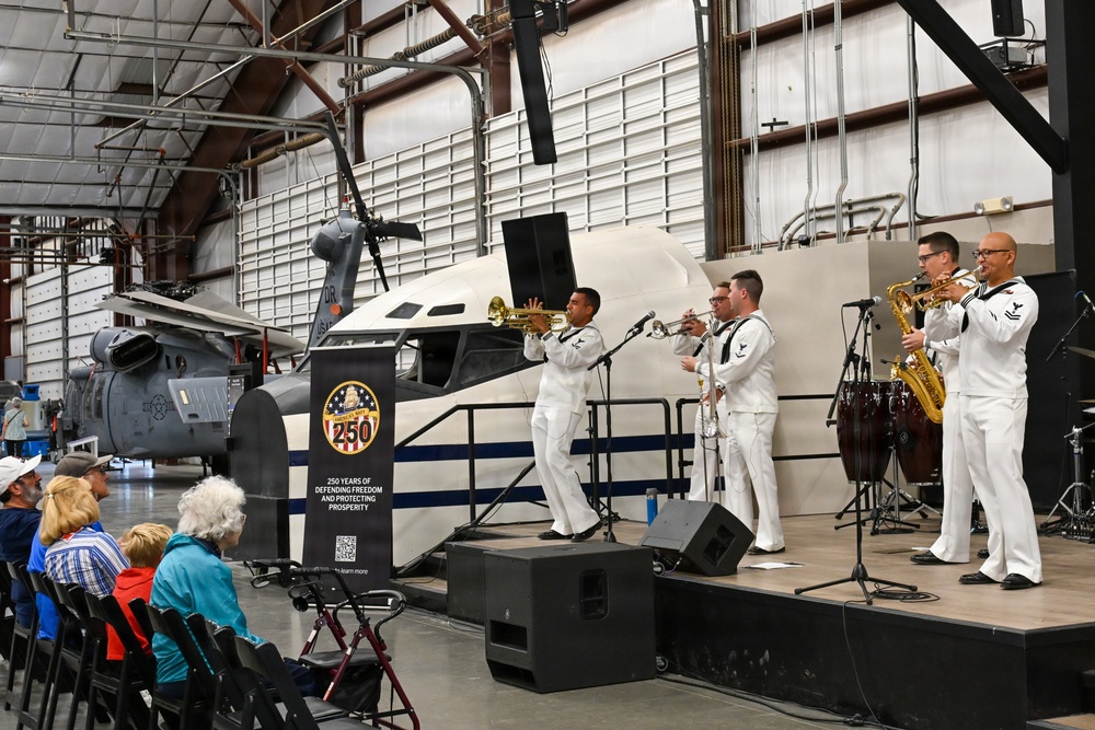 Navy Band Southwest at the Pima Air and Space Museum