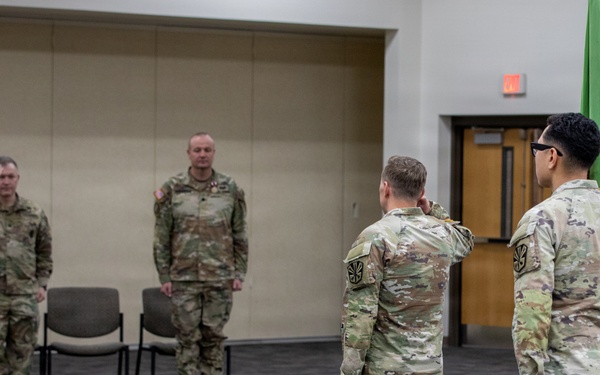 AZNG Military Police Battalion Welcomes New Leadership