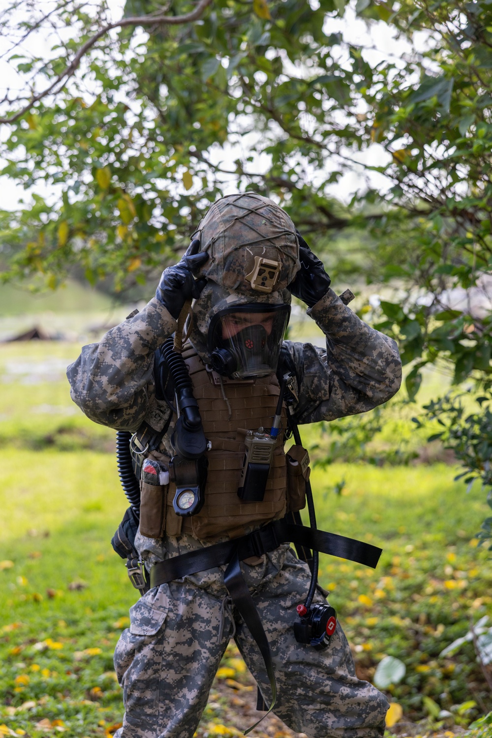 CBRN Marines Conduct Baseline Skills Evaluation 26.2