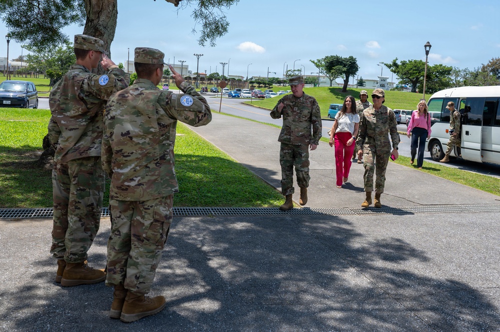 Building the future force: AFAC leadership visits Kadena