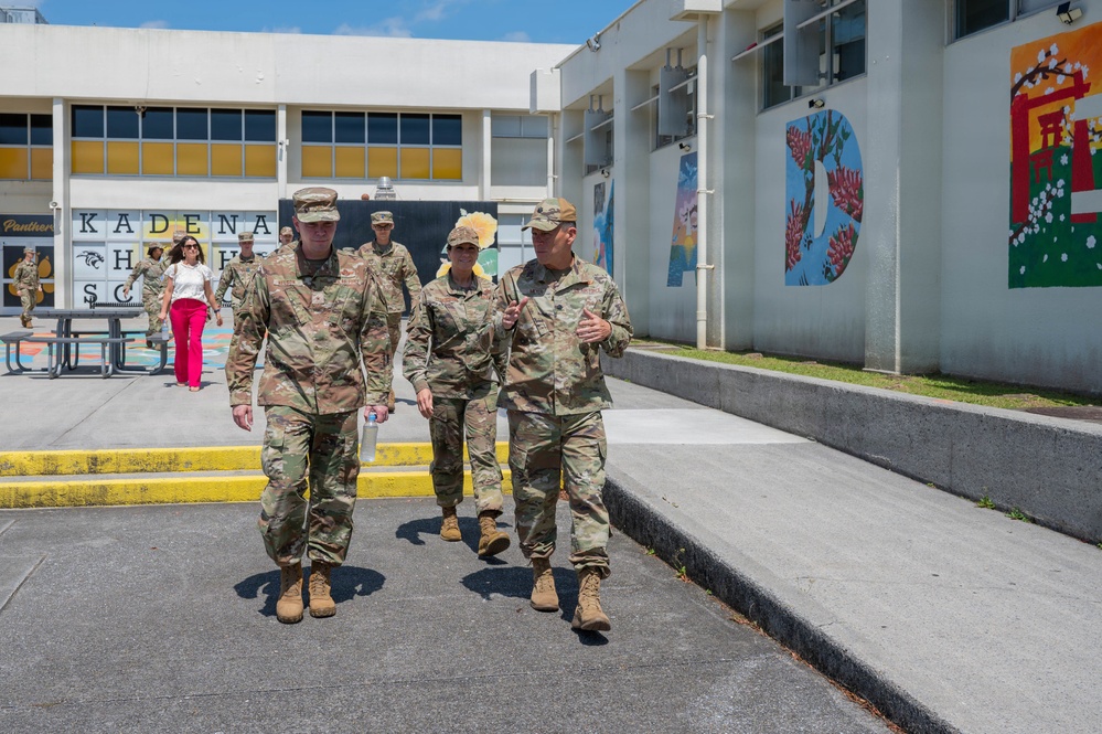 Building the future force: AFAC leadership visits Kadena