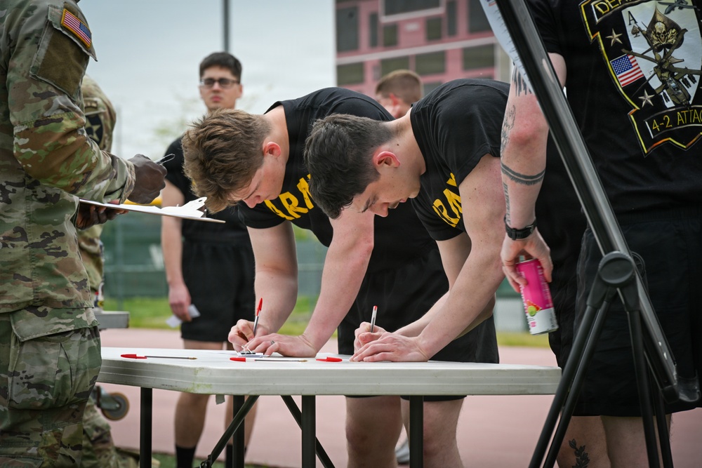 German Armed Forces Proficiency Badge Testing